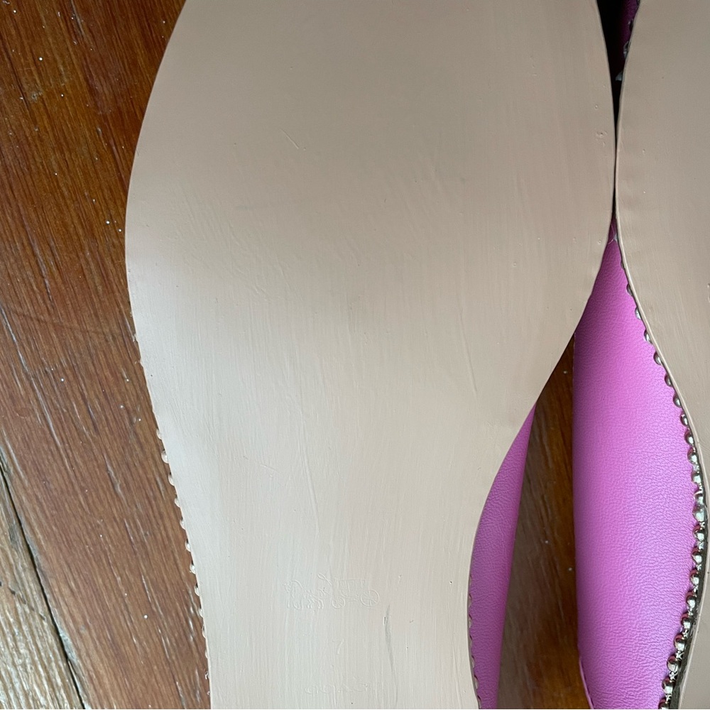 Coach Fuchsia Slingback Flats - Picture 4 of 7